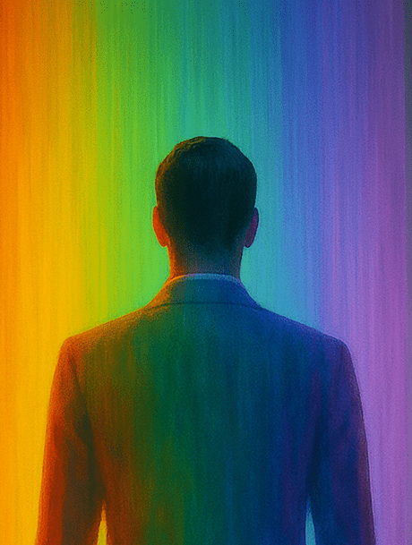 Man guided by the Holy Spirit