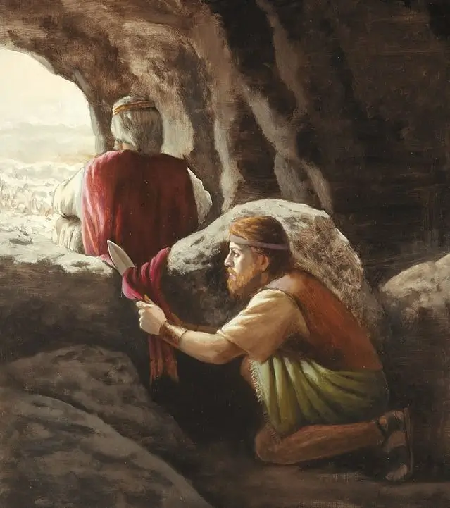 David didn't kill Saul